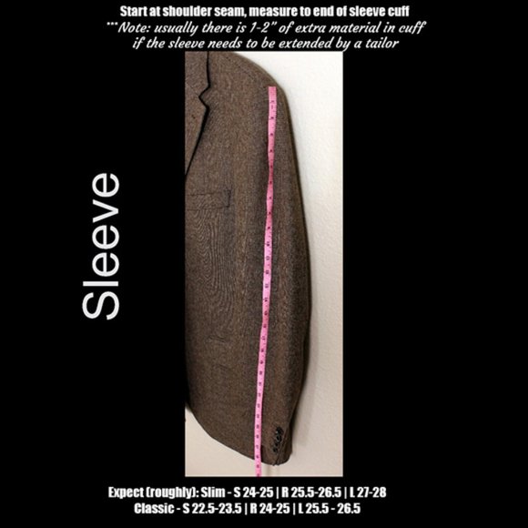 Guide on How to measure a Men's Suit - Picture 4 of 8